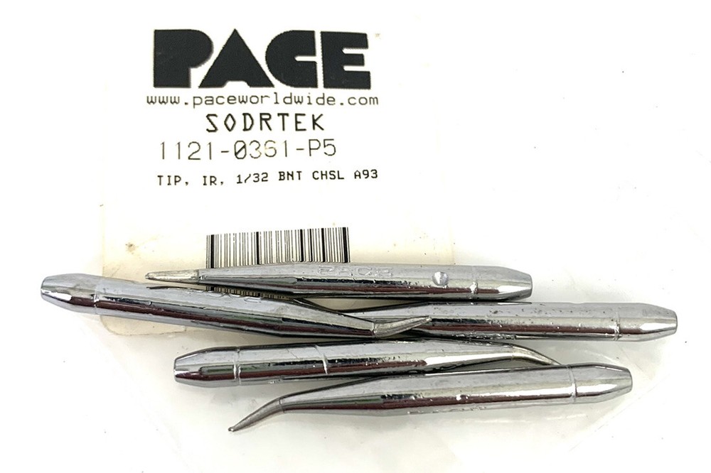5 Pack - Pace 1121-0361-P5 1/32 in.Bent Chisel A93 - Sodrtek
