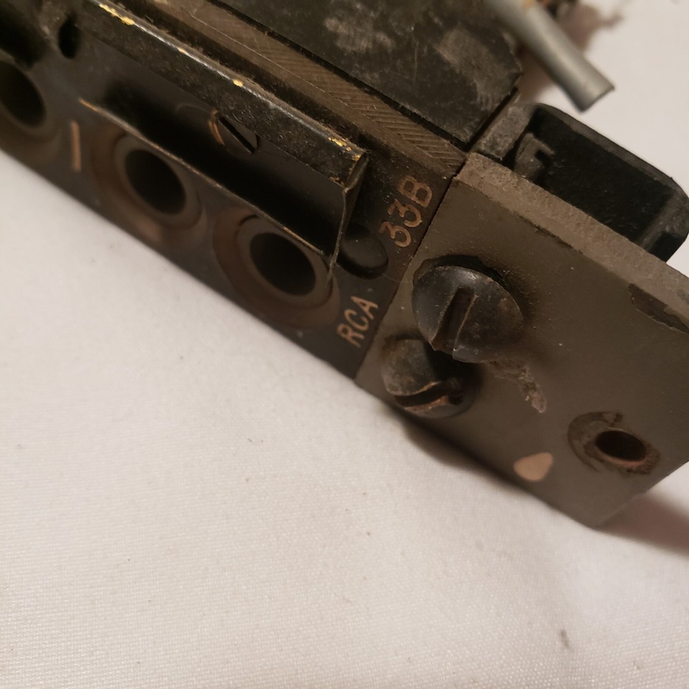 Rca 33b Patch Panel Single Row Vintage