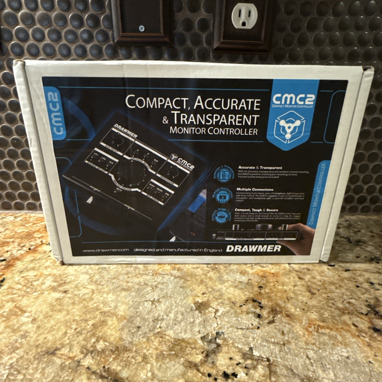 Drawmer CMC2 Compact Monitor Controller. Boxed, Unused, Mint Condition