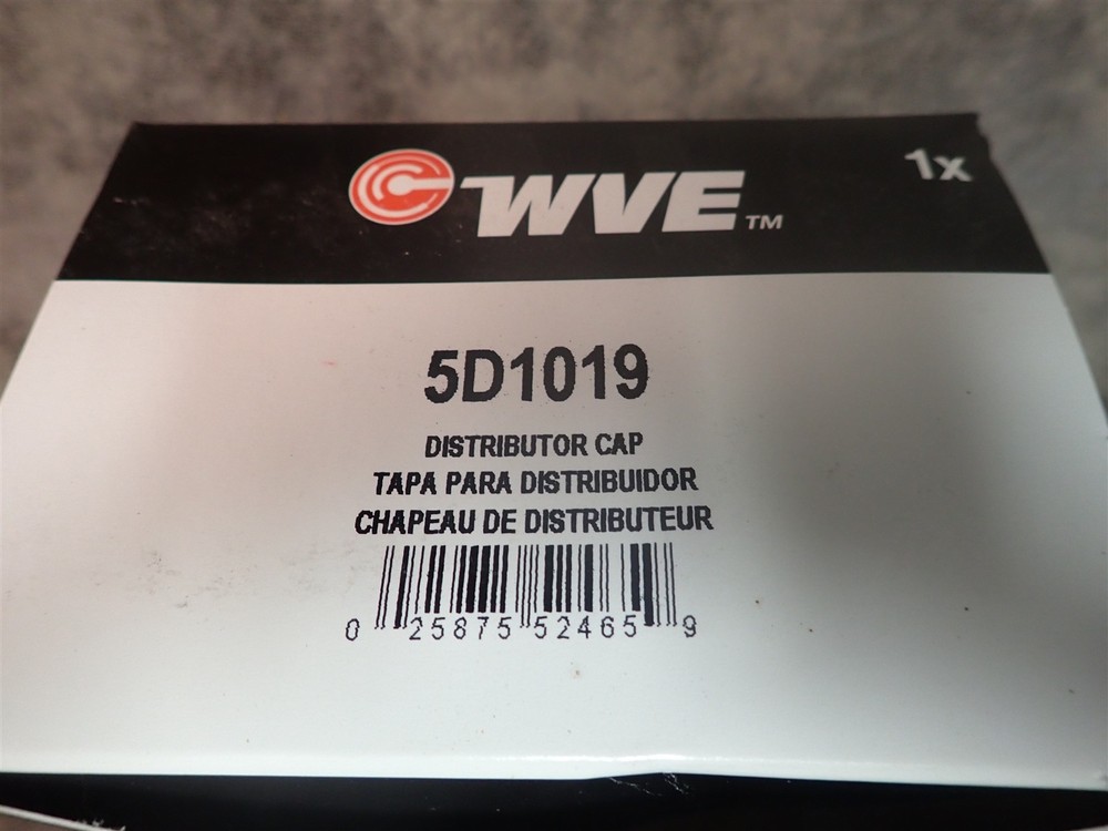 NEW WVE 5D1019 Distributor Cap (G3)