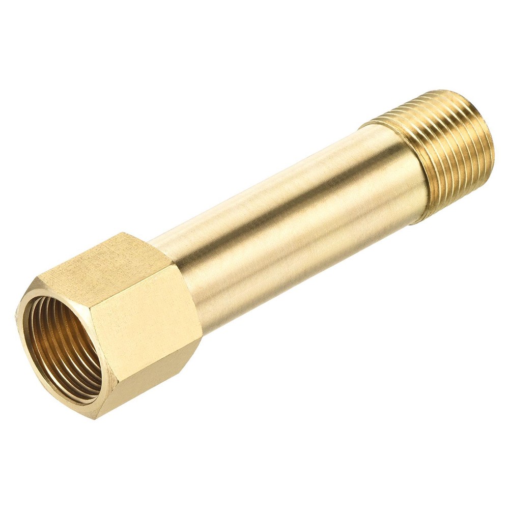 Brass Pipe Fitting G3/8  Adapter 75mm Extension Connector Hex Coupling