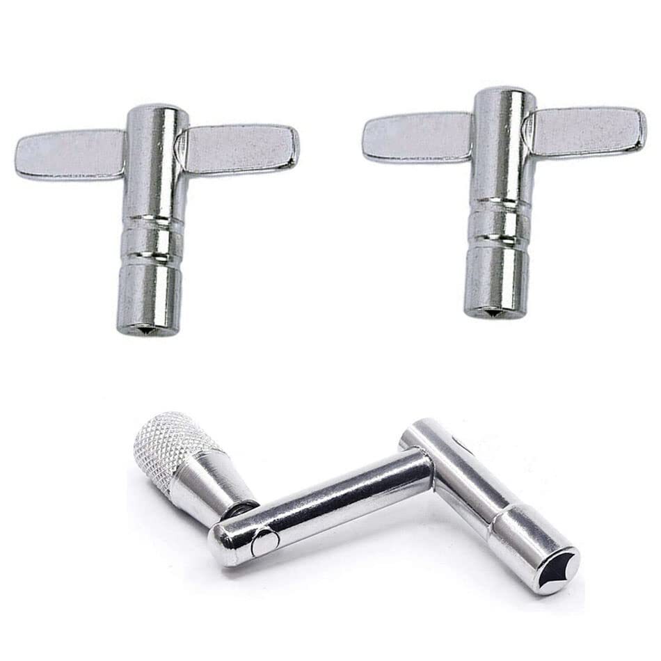 5-Pack Drum Keys with Ratchet Torque Wrench Standard Percussion Tool Set