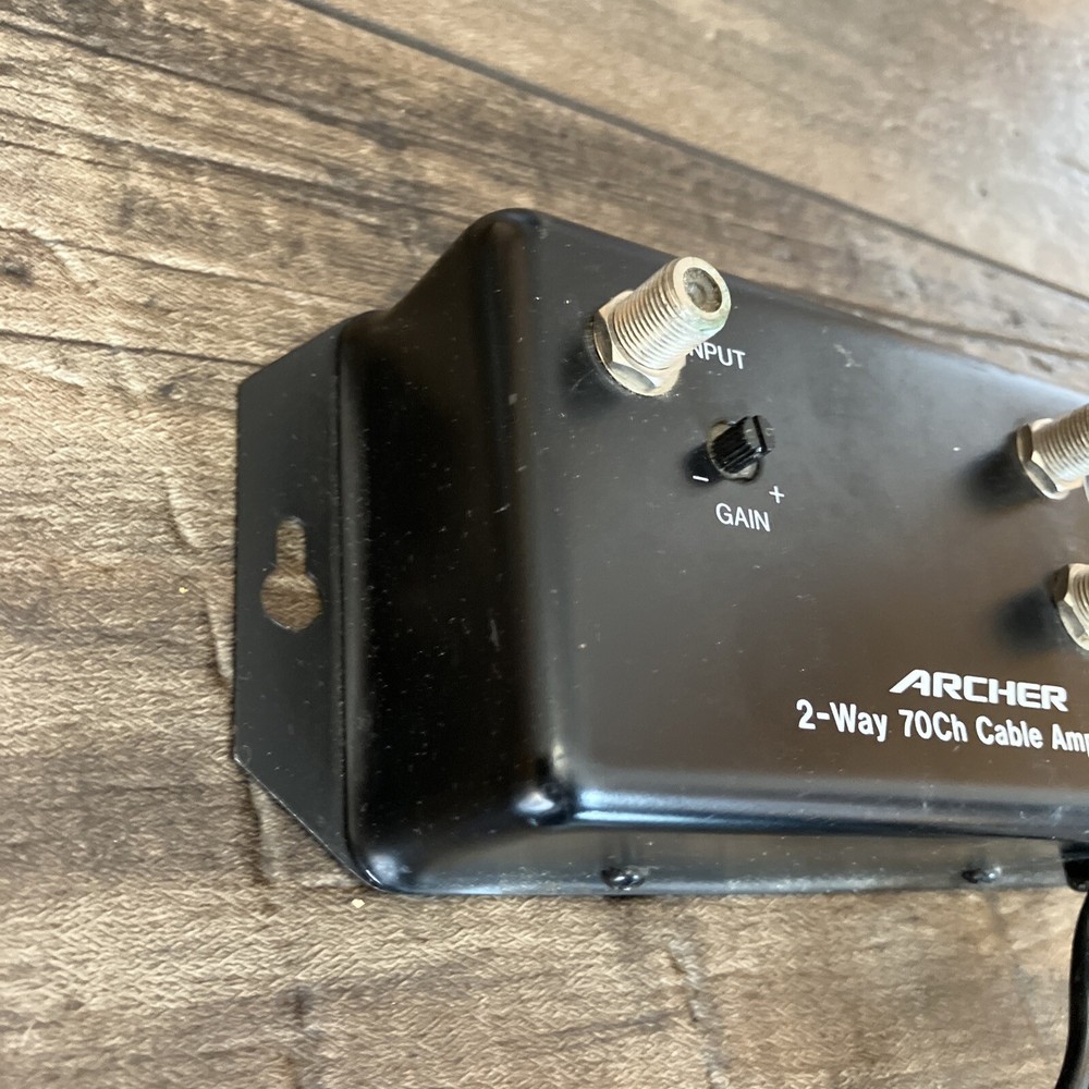 Untested ARCHER 2-WAY 70Ch CABLE AMPLIFIER 15-1960 120V