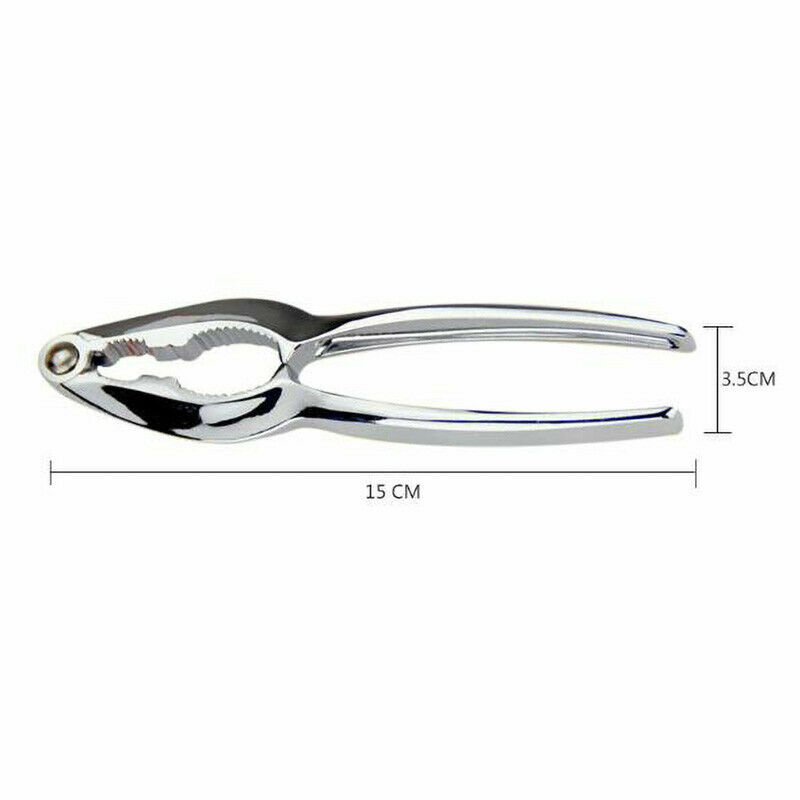 Stainless plier nut cracker shell walnut Crab seafood lobster nut cracker Tool