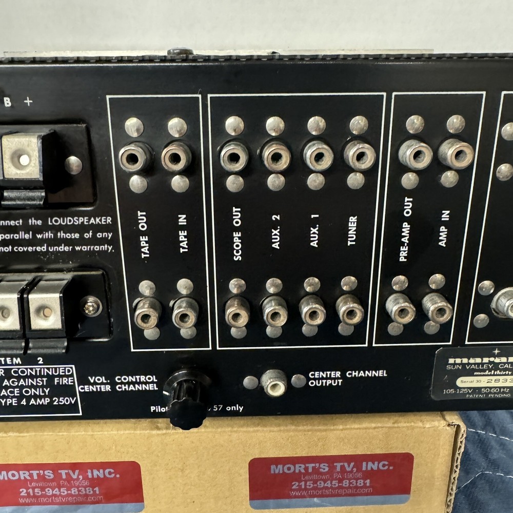 MARANTZ MODEL THIRTY INTEGRATED STEREO AMPLIFIER - SERVICED - CLEANED - TESTED