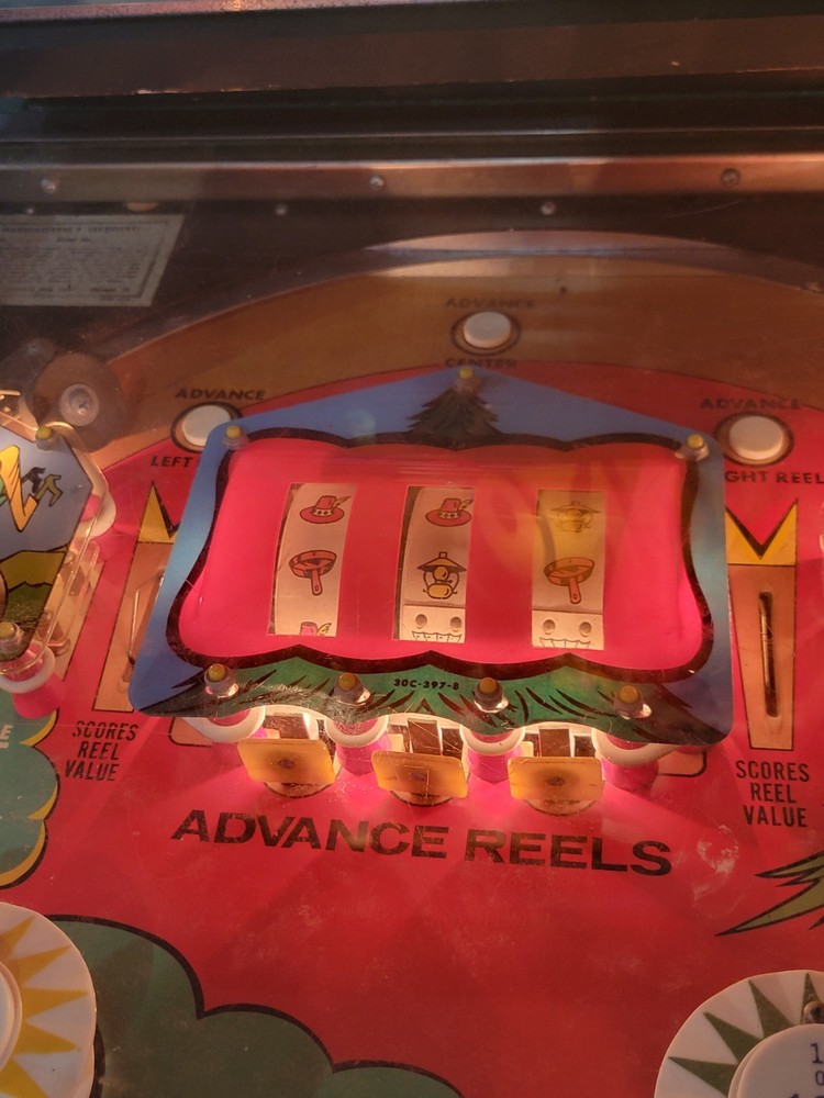 Williams Klondike Pinball Machine