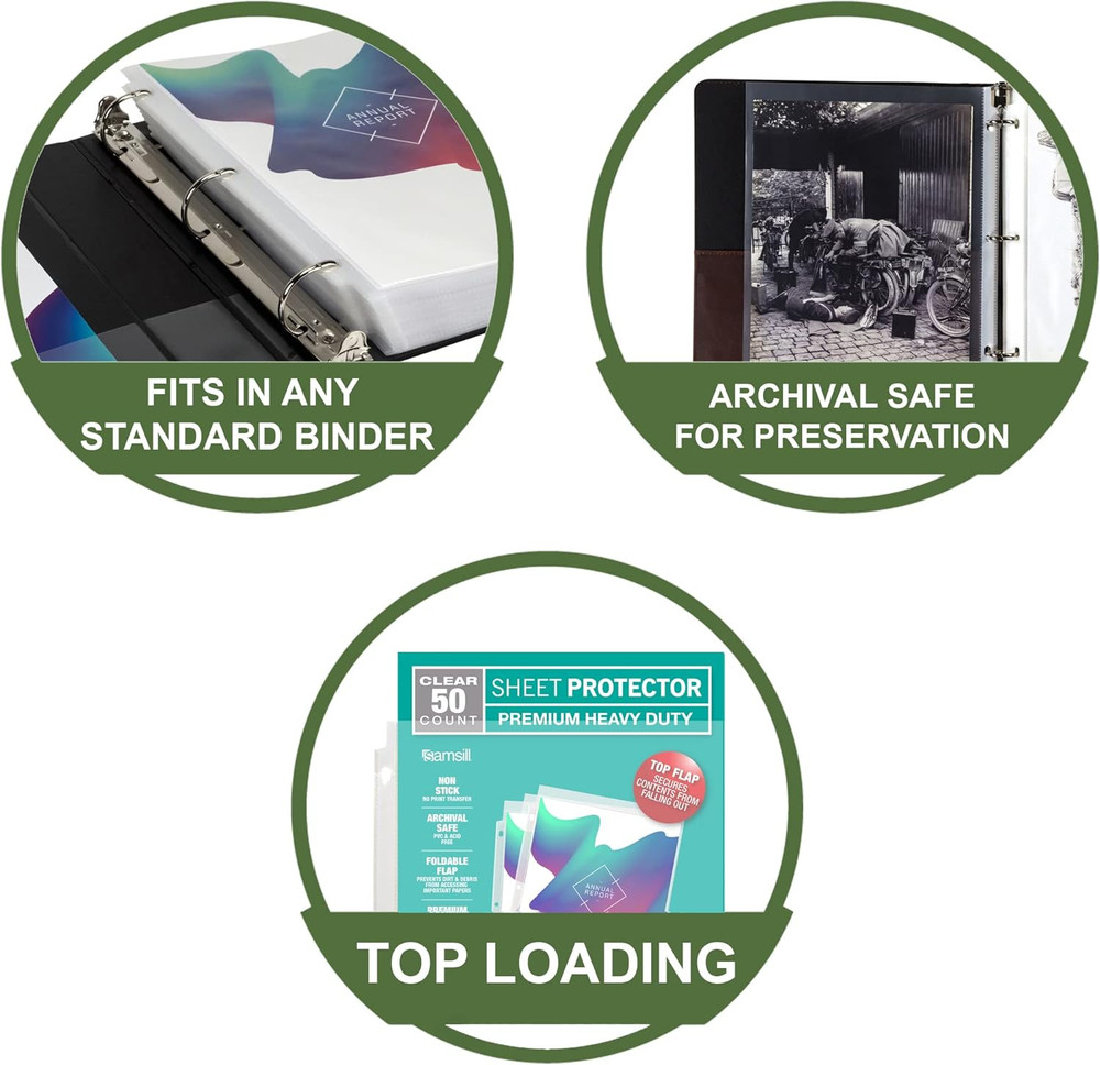 Secure TOP Sheet Protector Family