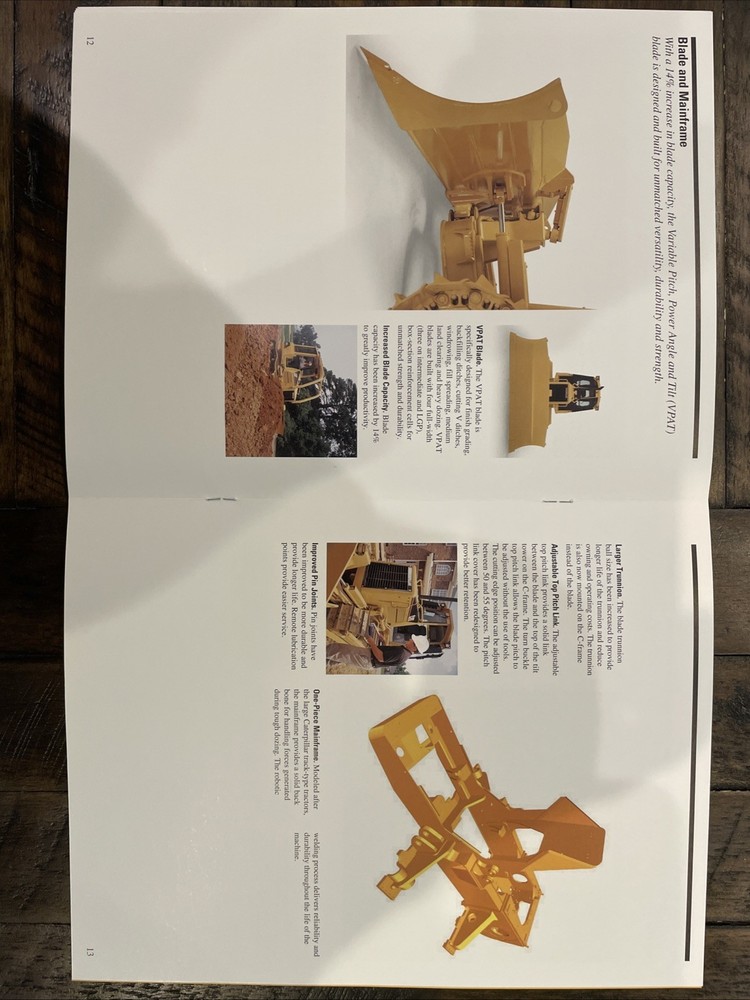 Caterpillar D4G Brochure ‘01