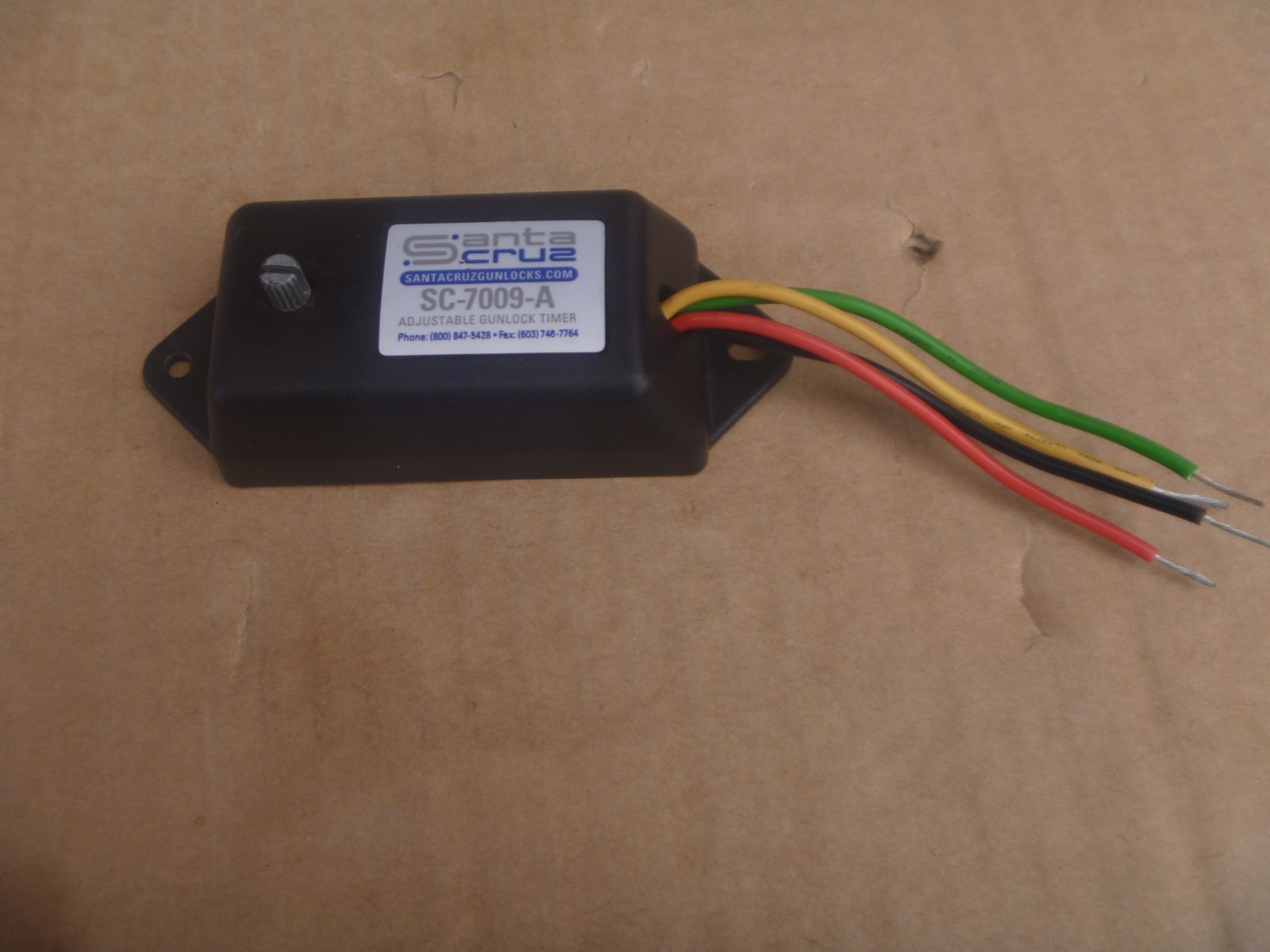 Santa Cruz Adjustable Gun Lock Timer SC-7009-A