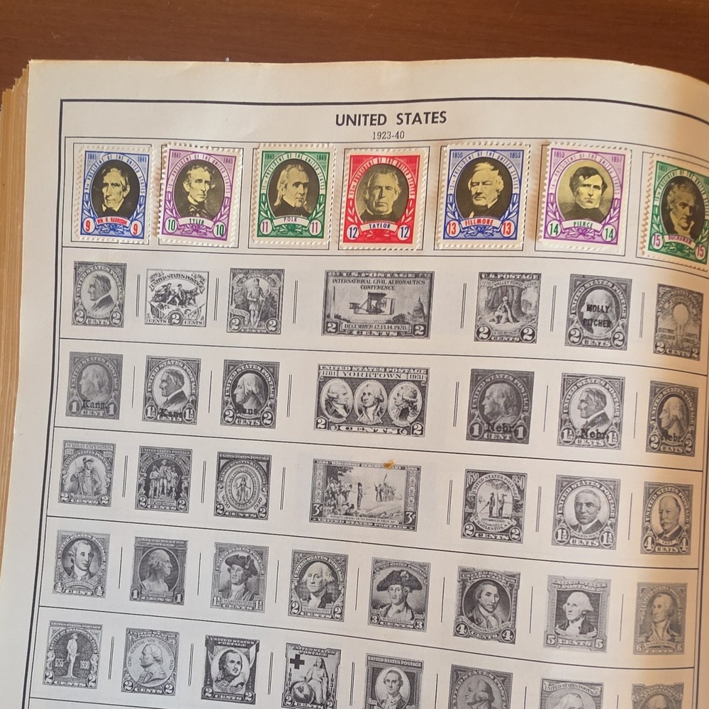 H.E. Harris Ambassador World Stamp Album 1966 Edition for Worldwide Stamps