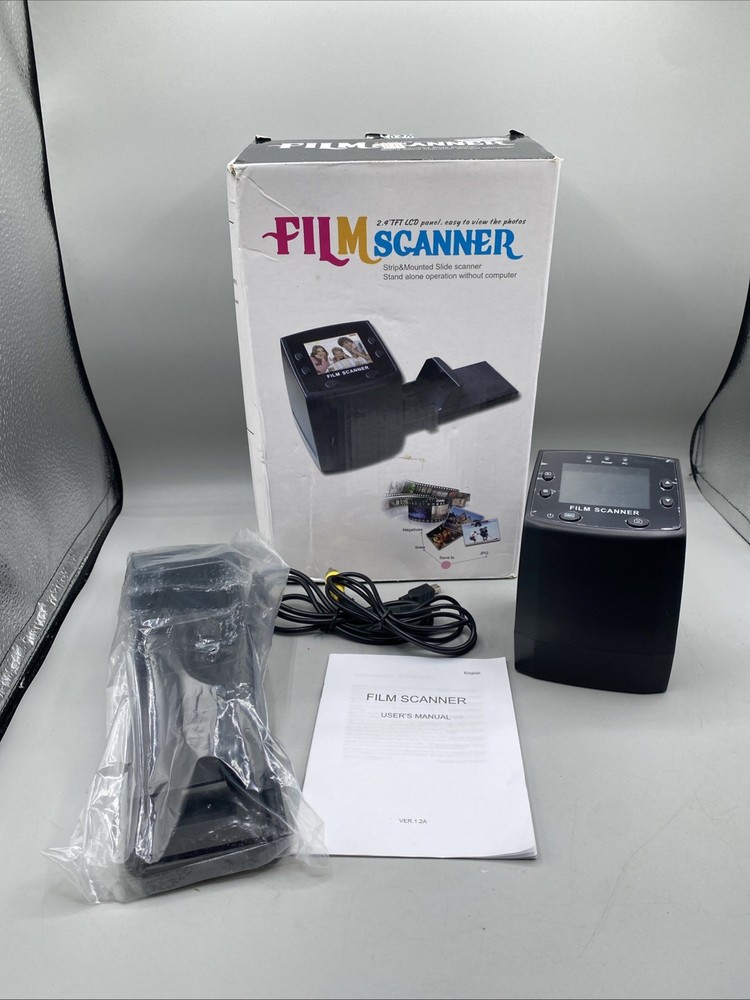 Film Scanner  Stand Alone Operation Without A Computer Slide Scanner Tested