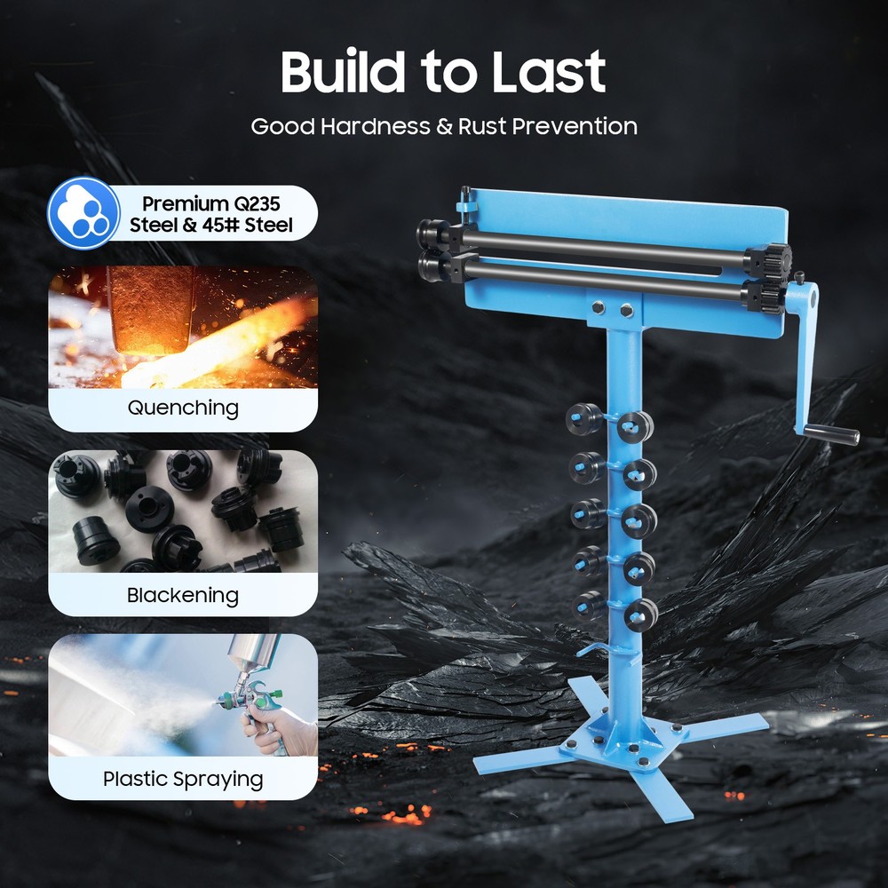 Manual Bead Roller Sheet Metal Bead Roller Set Multifunctional Bending Machine