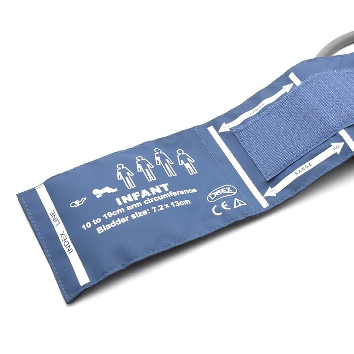 NIBP Cuff Reusable Infant Single Hose 10-19cm Blue -Same Day Shipping US Located