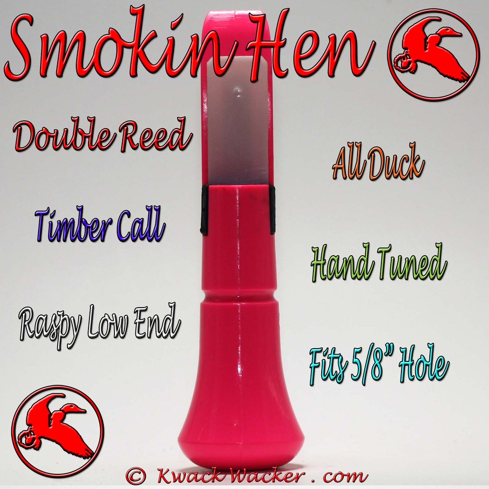 Duck call Inserts Kwack Wacker Smokin Hen Timber Call