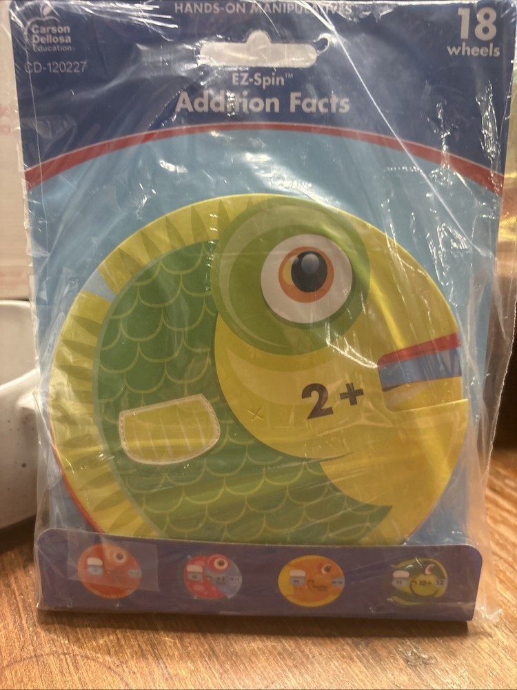 Ez Spin Additional Facts 18 Wheels. New Sealed.
