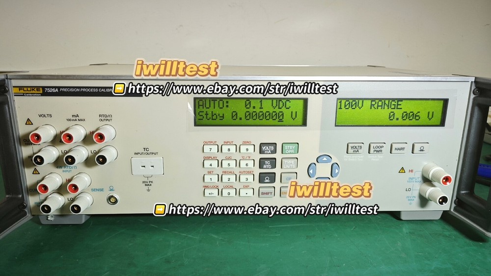 FLUKE 7526A multifunctional calibrator/ *IW*IW