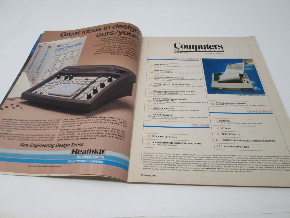 Computers & Electronics February 1984 Magazine