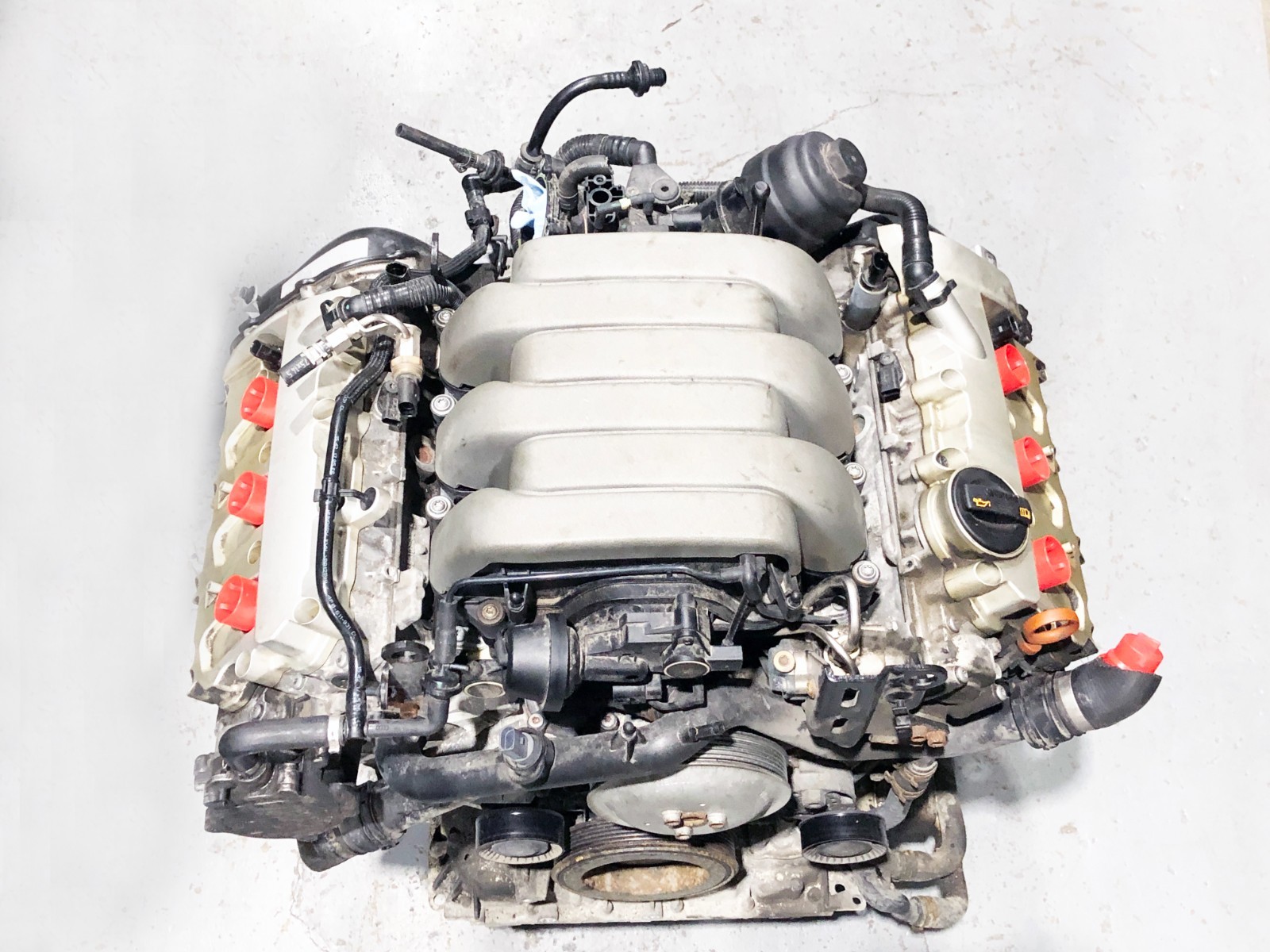 07-08 Audi A4 A6 C6 B7 BKH Engine Longblock 3.2 FSI V6 137K MILES COMPRS TESTED