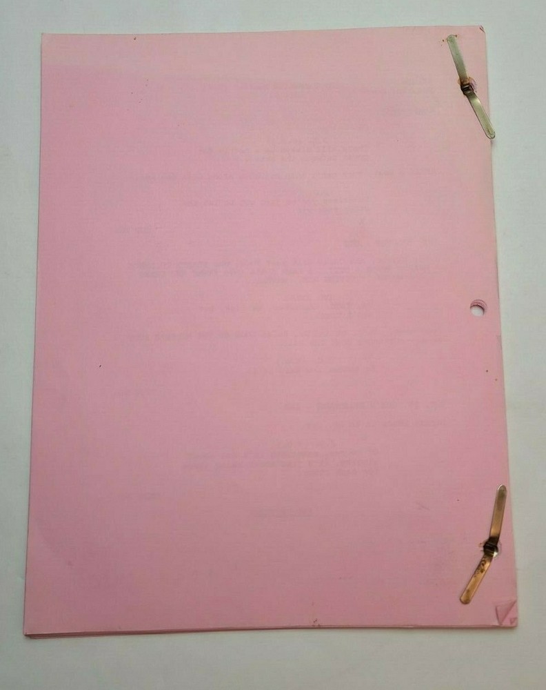 SCRUBS / 2003 TV Script, Judy Reyes & Embeth Davidtz "My Tormented Mentor"