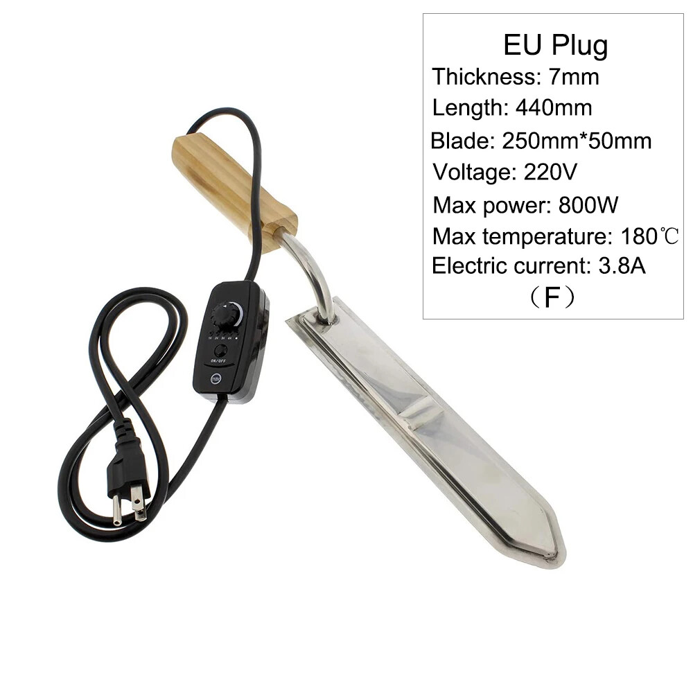 Heating Electric Bee Honey Knife Cutter Temperature Control Uncapping Scraper