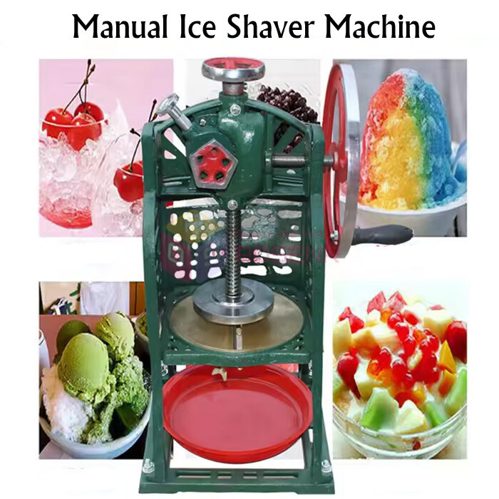 Manual Shaved Ice Machine Ice Crusher Ice Shaving Machine Hand Ice Shaver