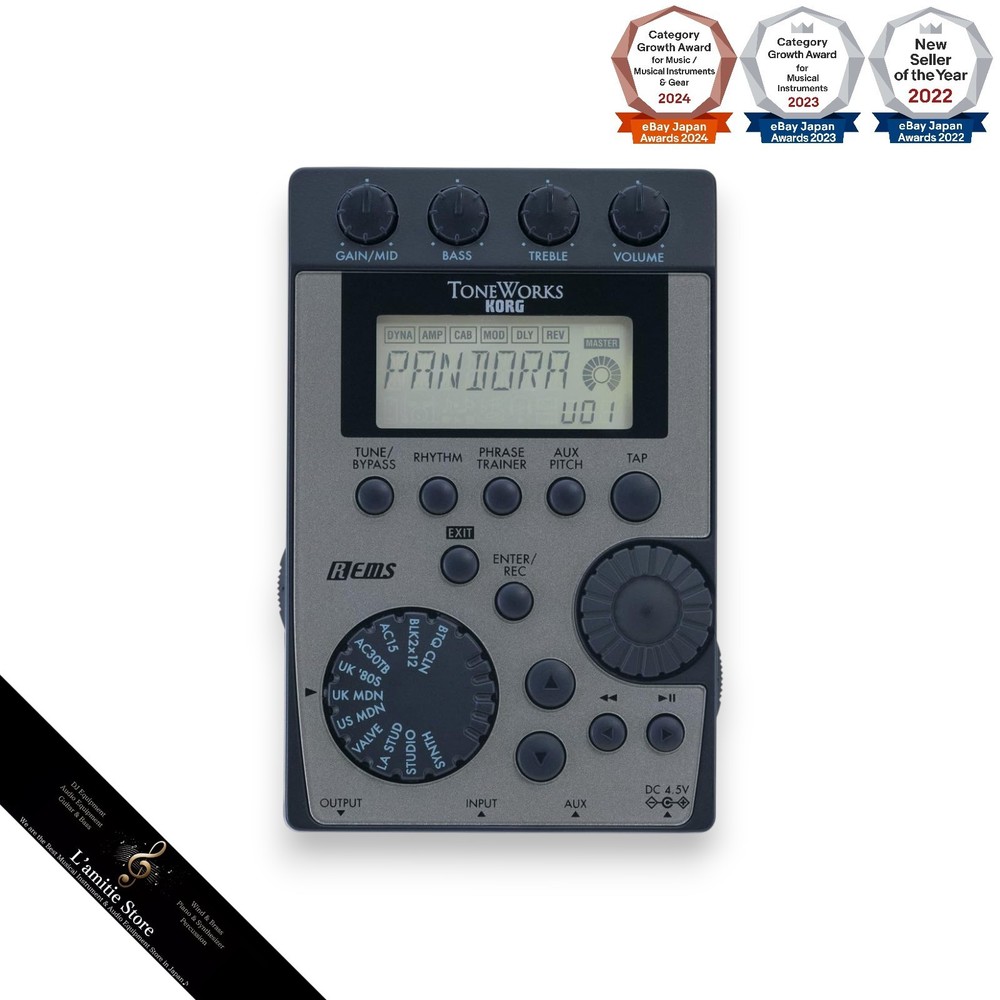KORG Pandora PX4D ToneWorks Guitar Bass Multi Effects Processor PX 4 D Tested JP