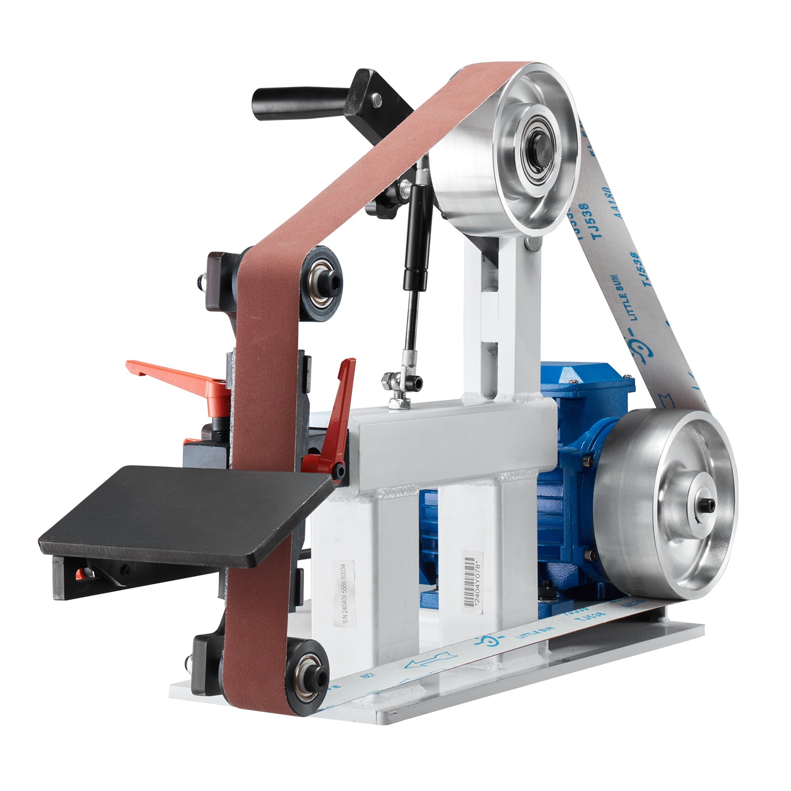 VEVOR Belt Grinder Sander 72 x 2-Inch Variable Speed with VFD 3 Grinding Moulds