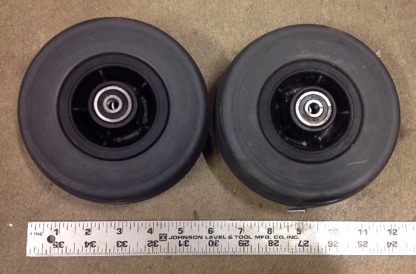 6"x2" Front / Rear Caster Wheel Jazzy 600 ES Quantum Q6 Edge 2.0 Q6 Edge 2.0 X