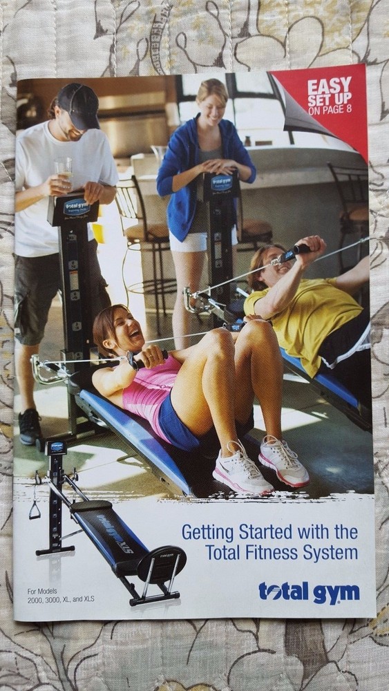 Total Gym XLS Getting Started Pamplet