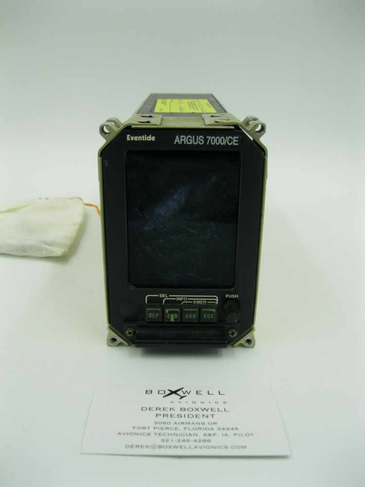 Eventide Argus Color Moving Map Display 7000/CE