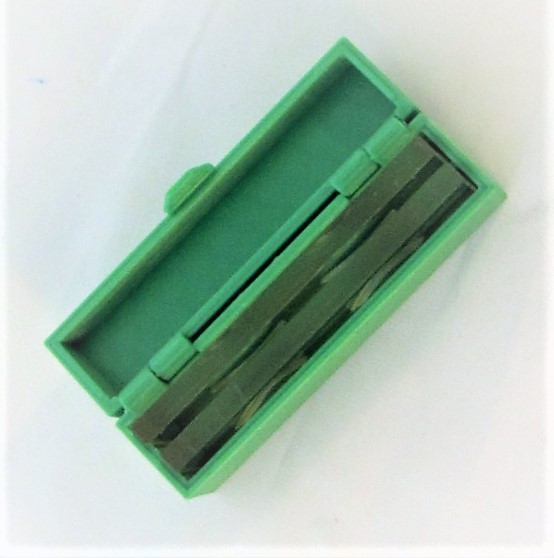 Storage Box Holder For 5 mm Thick Microscope Slides Deep Well Concave Thickness