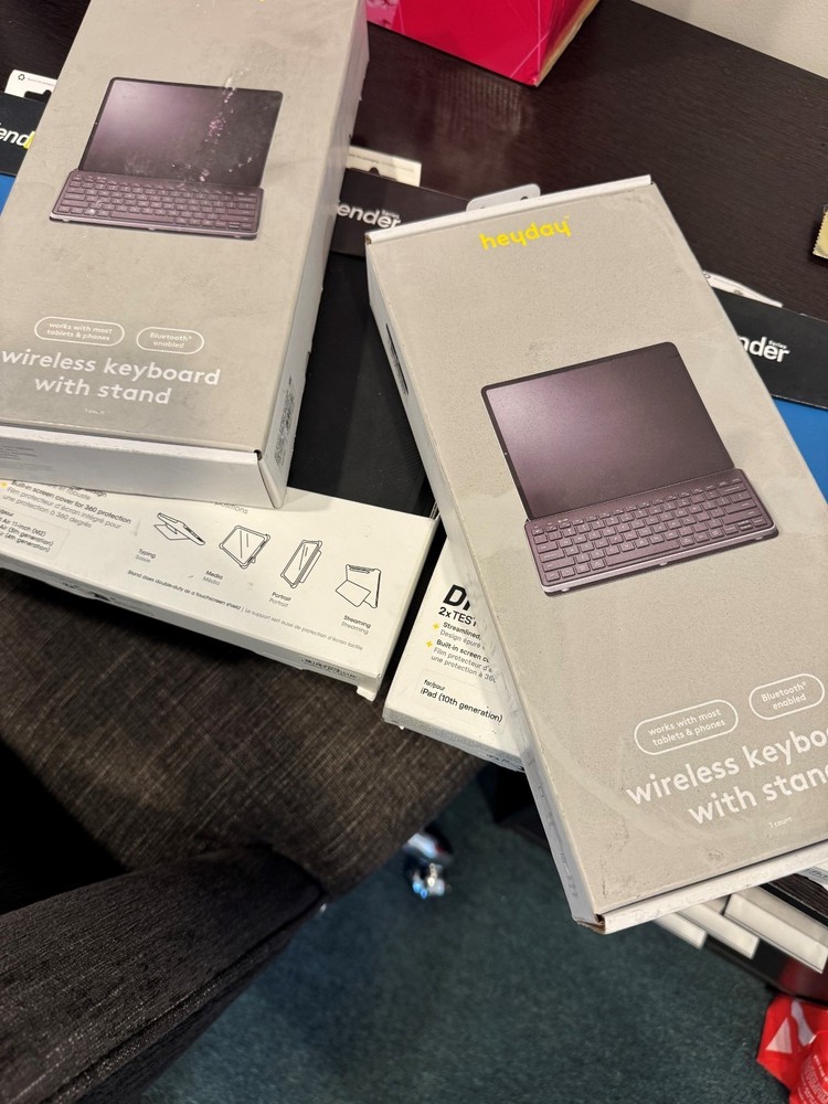 heyday wireless keyboard with stand