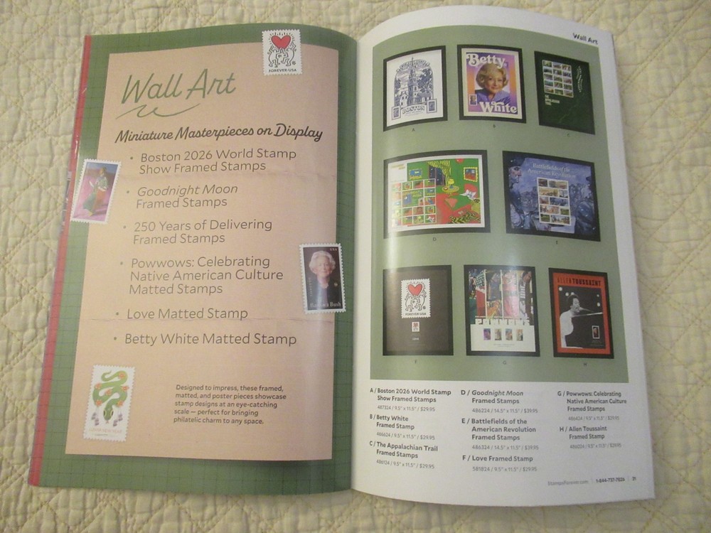 Delivering Cheer 2025 USPS Holiday Stamps & Stamp-Inspired Products Catalog