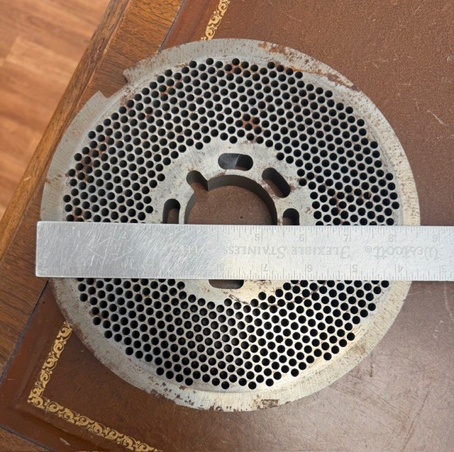 3/16 Meat Grinder Plate