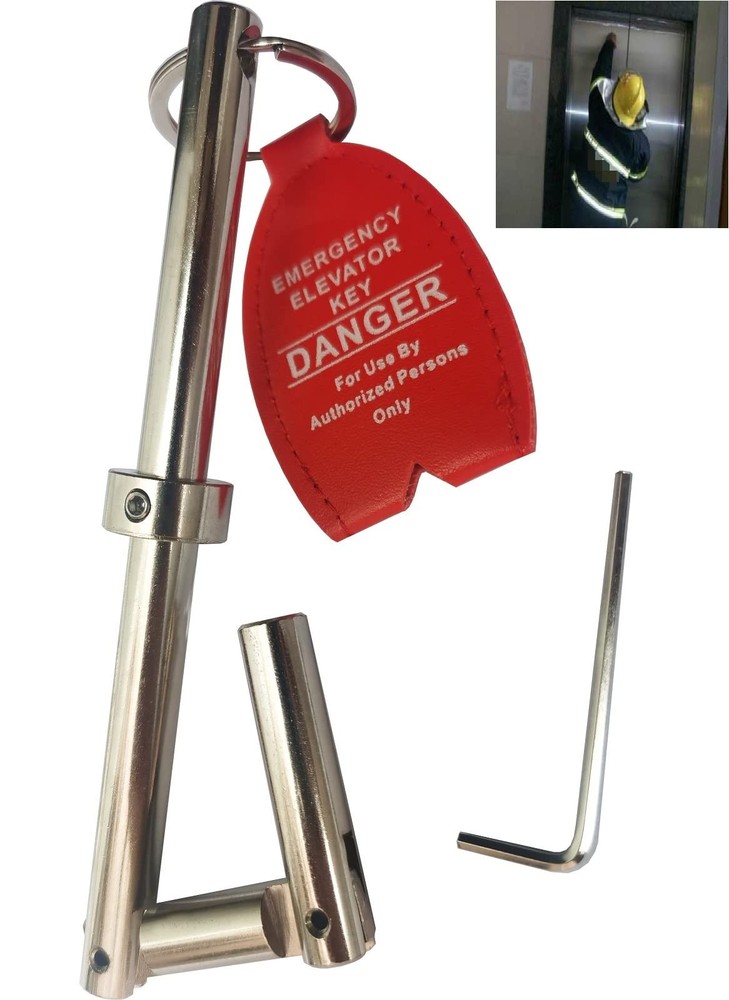 Elevator Door 3-Section Double Drop Emergency Key (1)