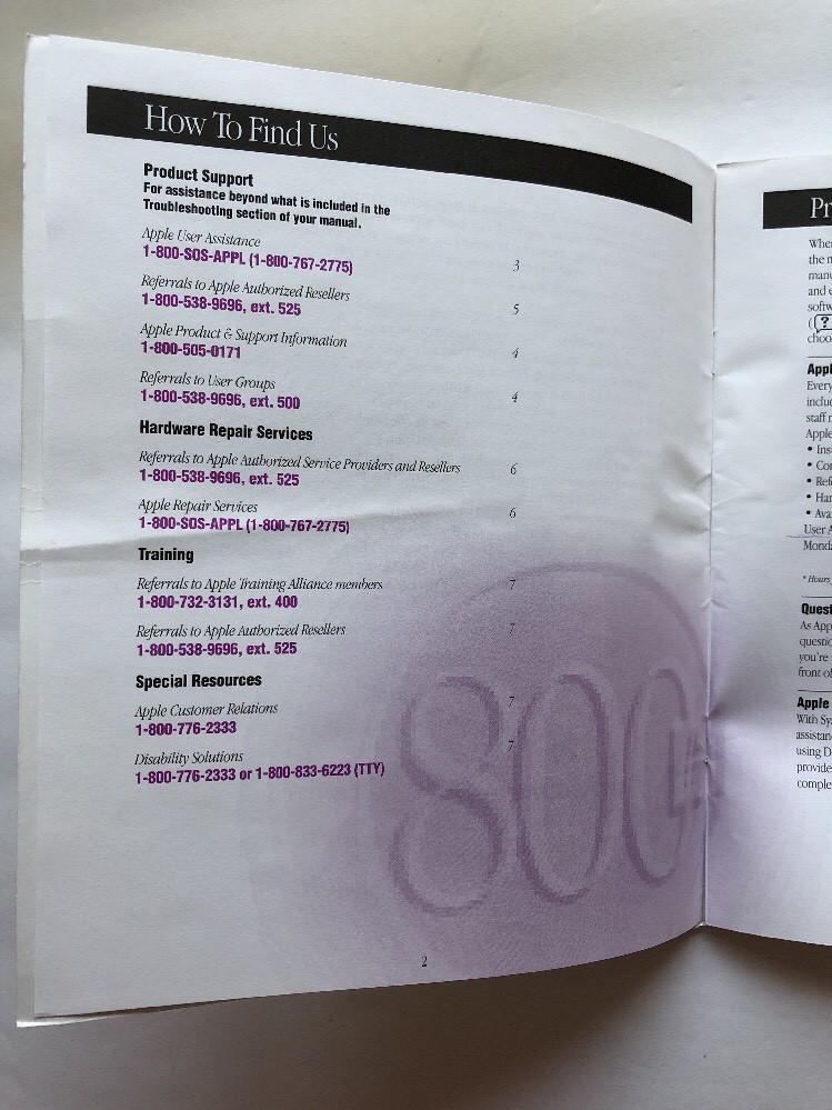 1995 Apple Computer Resource Guide Service Support Training OTHERS IN STORE