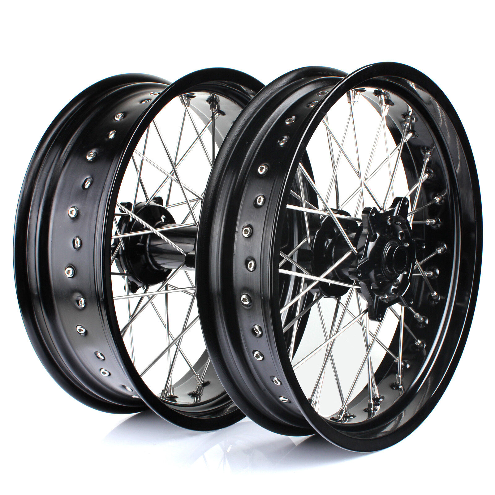 17" Supermoto Wheels Rims for EXC SX SXF EXC-F XC XC-W SXS 125-540 690 Enduro R
