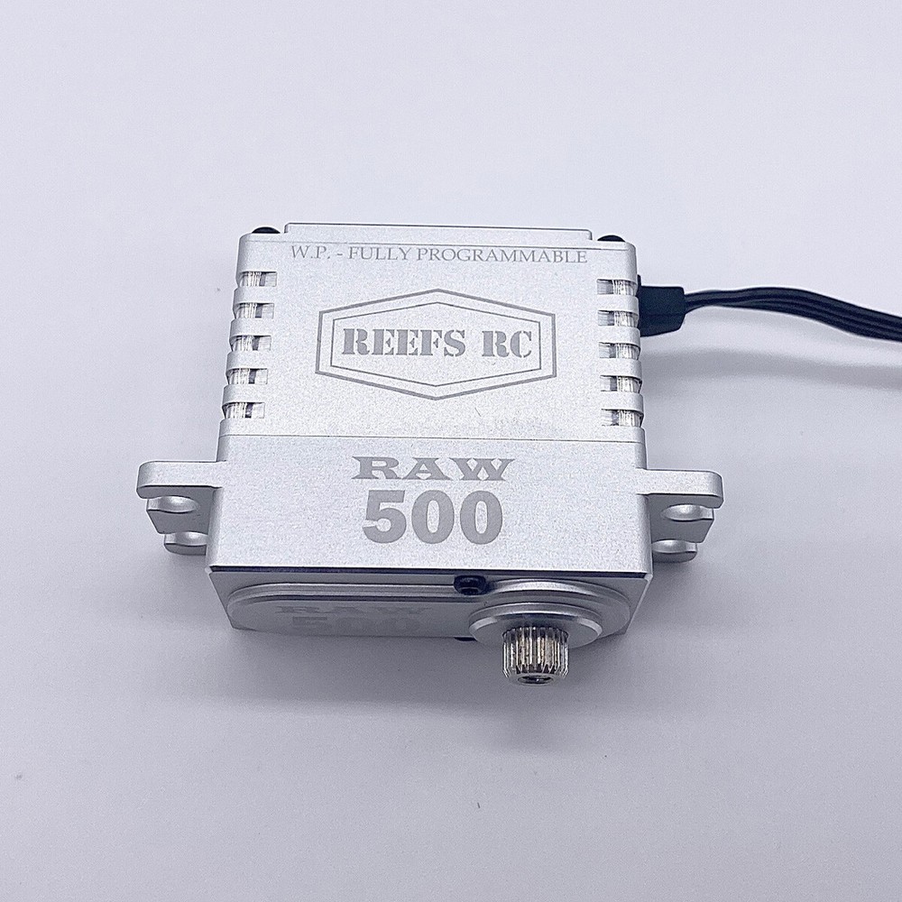 REEFs RC RAW 500 High Torque+Speed Waterproof Servo FULLY PROGRAMMABLE brushless
