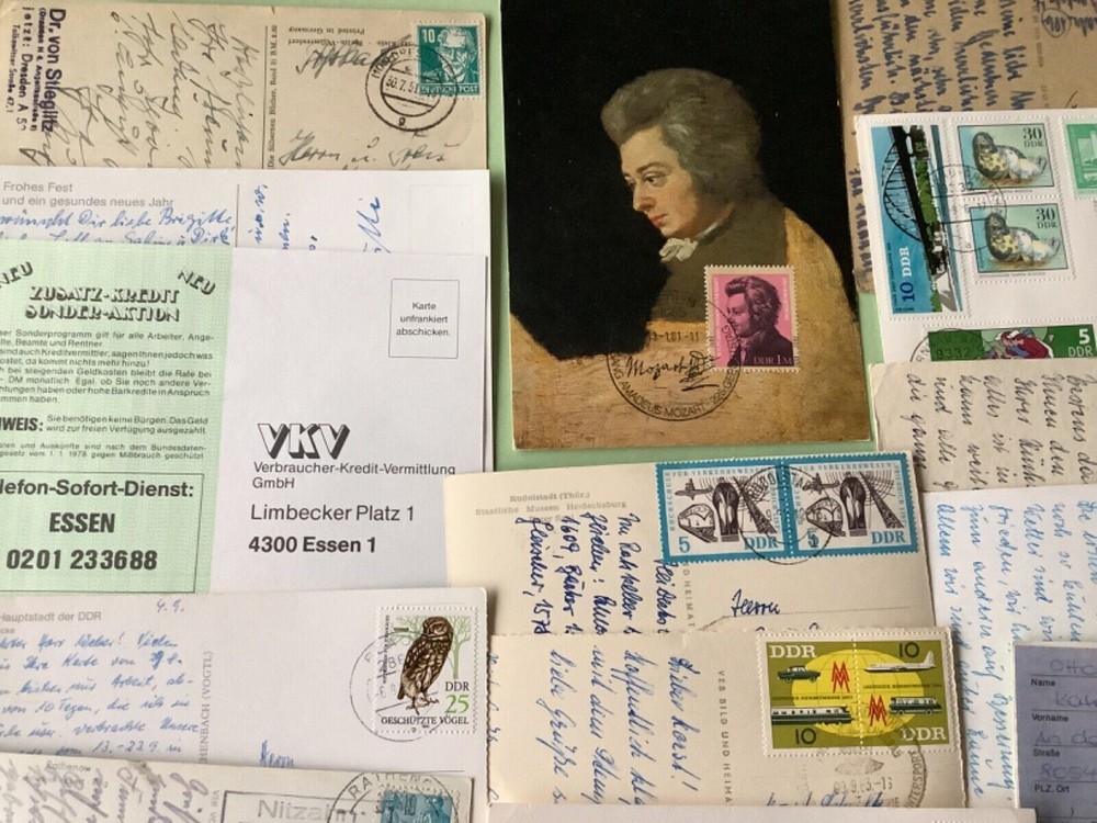 German Democratic Republic 25 postal postcard Ref A1687