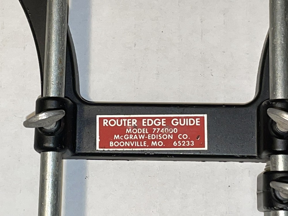 McGraw-Edison ROUTER EDGE GUIDE Model 774000 Casting # B922-23