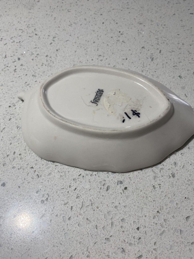 Favorite Things Dragonfly Trinket Dish Pristine Condition