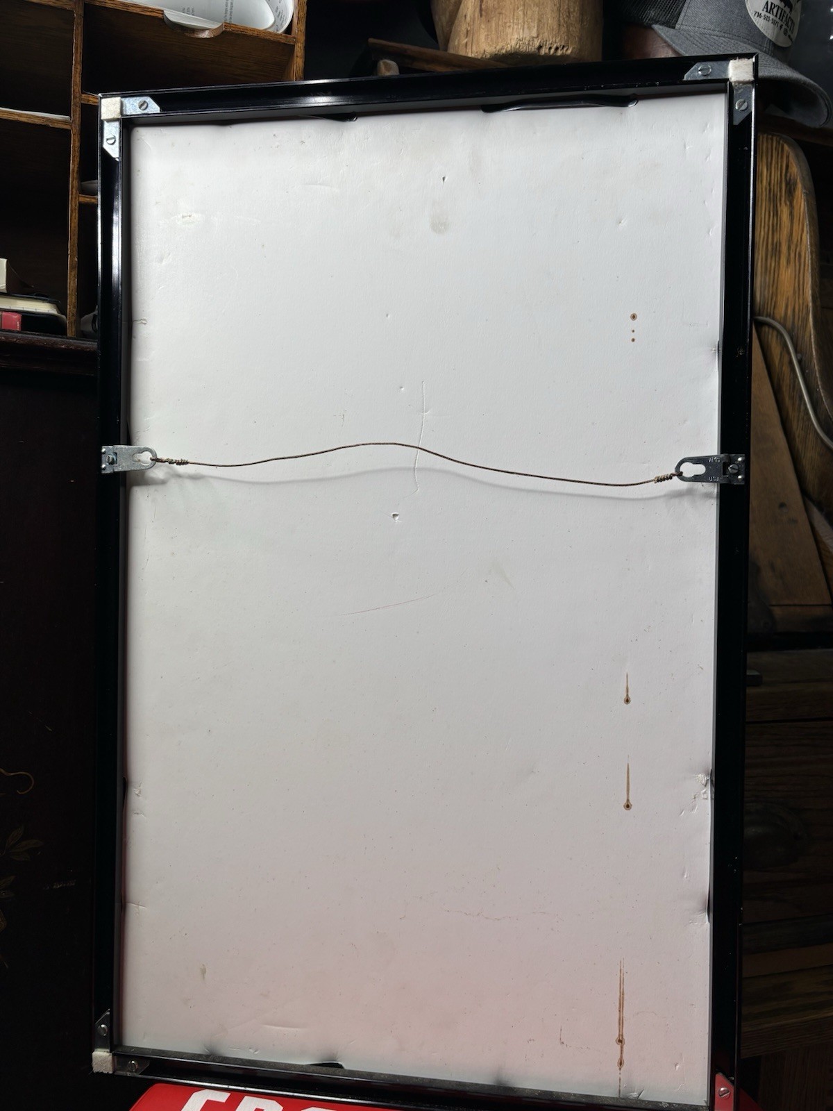 Antique Original Tydol Gasoline Oil Tales Of The Road Cardboard Sign Early Auto