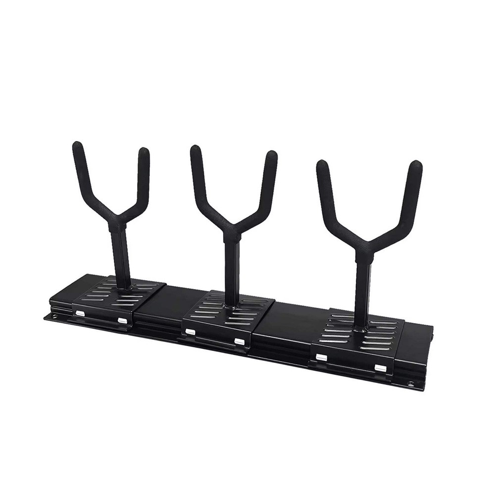 CISIVIS Gun Rack 6-Slot Indoor Metal Gun Rack Wall Mount Vertical Rifle Rack