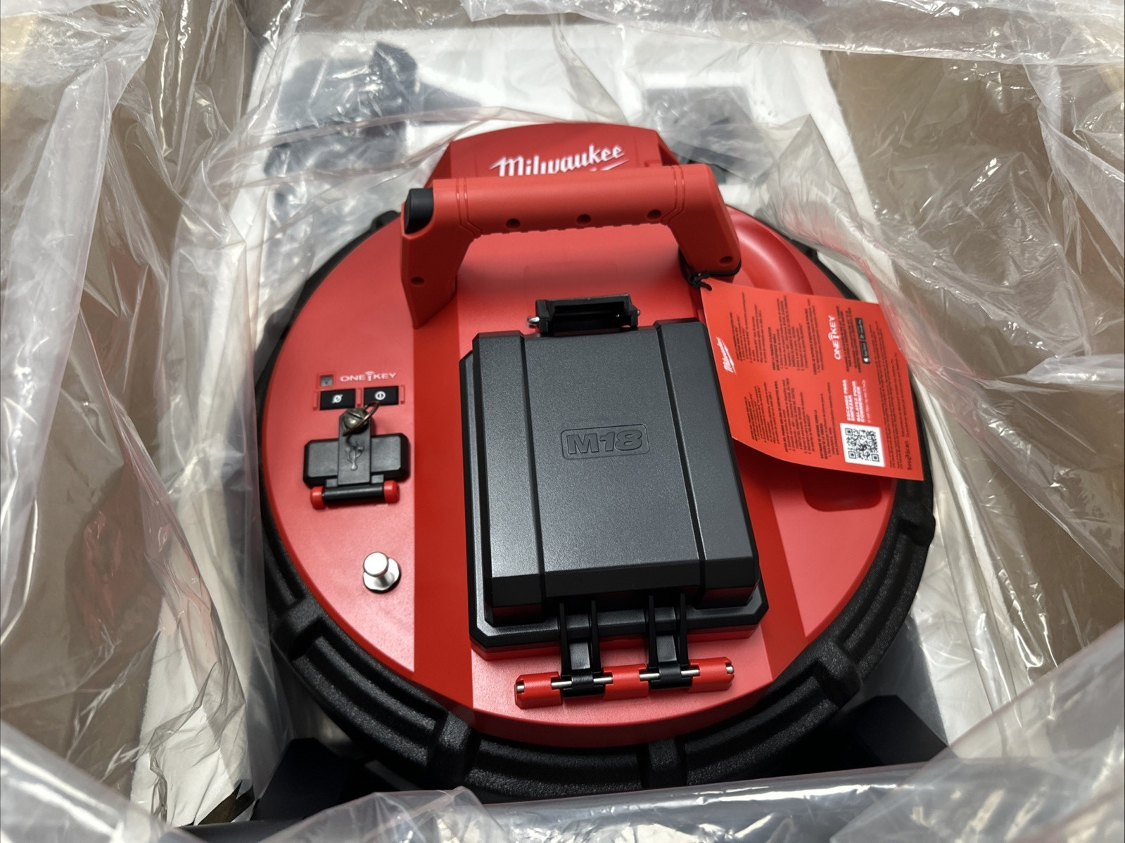 Milwaukee 3972-22 M18 100' Flexible Modular Pipeline Inspection System - READ!