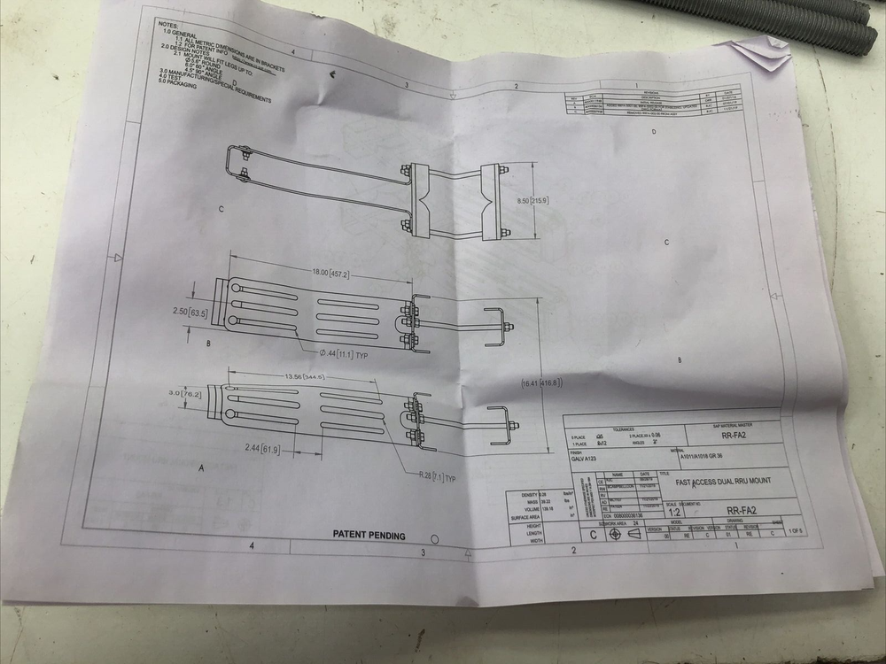 Commscope RR-FA2 Fast Access RRU Mount