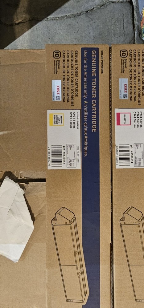 Oki Data C941 With Toner, Fuser, Belt