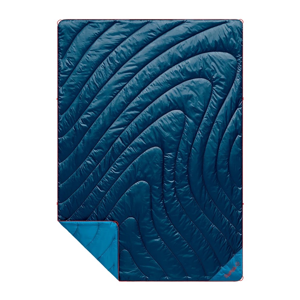 RUMPL Original Puffy Blanket Deepwater