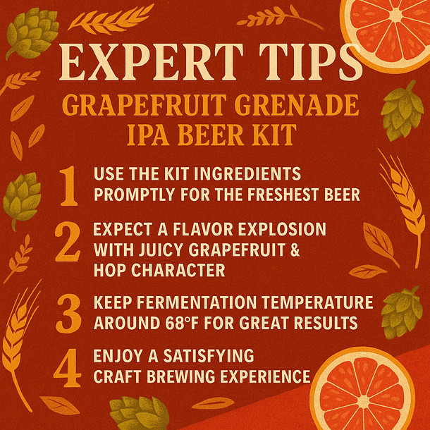 Label Peelers Grapefruit Grenade IPA Beer Kit - Extract