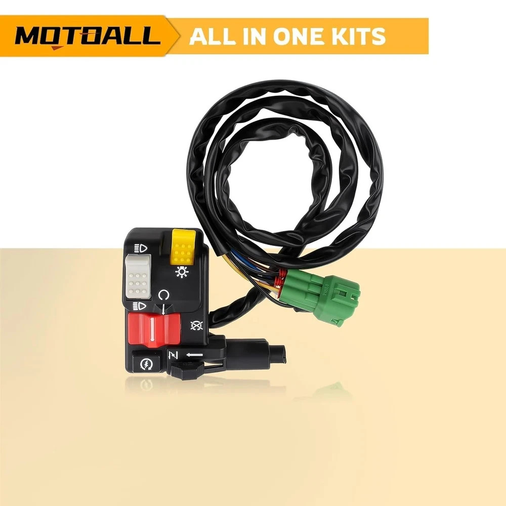 Starter Switch for Foreman TRX 400 450 Headlight Start Stop Choke Left