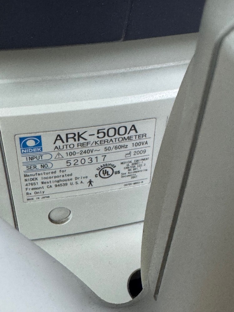 Nidek Marco ARK-500A Autorefractor Keratometer